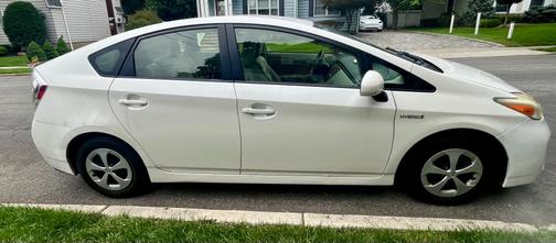 White 2012 Toyota Prius Three