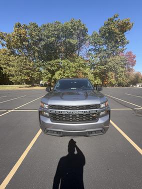 Gray 2021 Chevrolet Silverado 1500 Custom