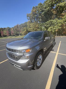 Gray 2021 Chevrolet Silverado 1500 Custom