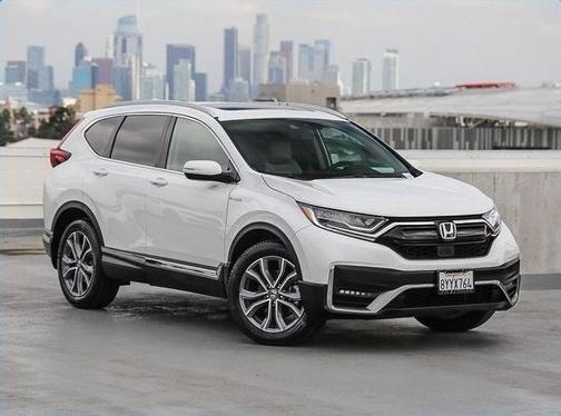 White 2022 Honda CR-V Hybrid Touring