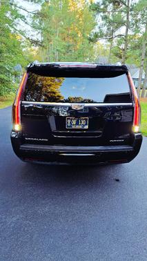 Black 2018 Cadillac Escalade ESV Platinum