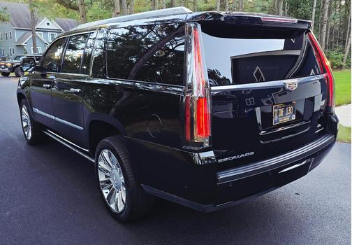 Black 2018 Cadillac Escalade ESV Platinum