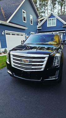 Black 2018 Cadillac Escalade ESV Platinum