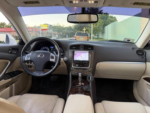 White 2012 Lexus IS 350 Base