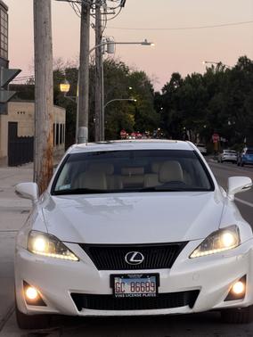 White 2012 Lexus IS 350 Base