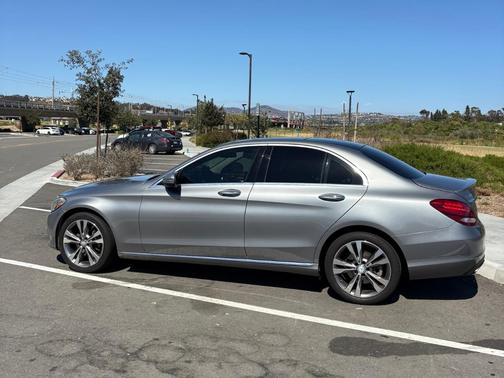 Silver 2016 Mercedes-Benz C-Class C 300 4MATIC Luxury