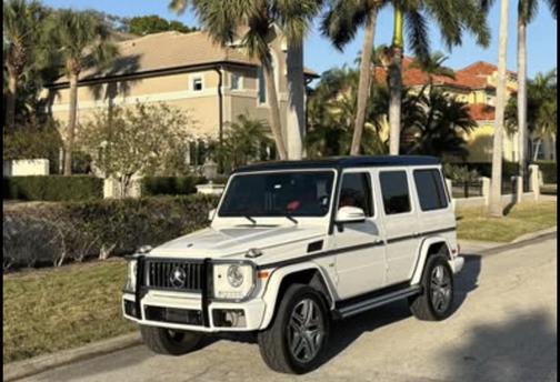 White 2015 Mercedes-Benz G-Class G 550