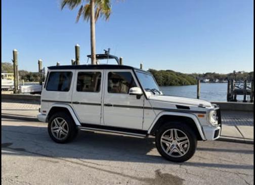 White 2015 Mercedes-Benz G-Class G 550