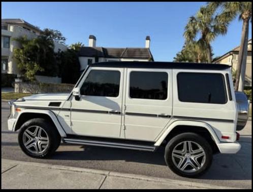 White 2015 Mercedes-Benz G-Class G 550