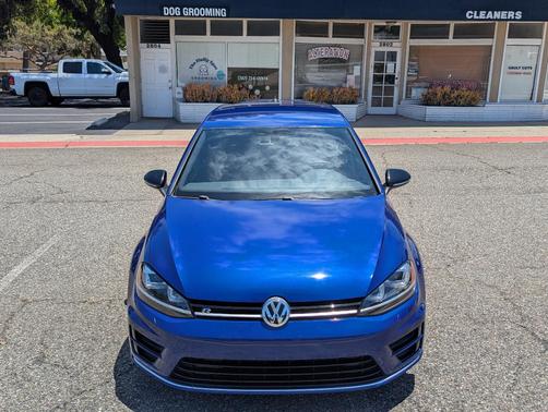 Blue 2016 Volkswagen Golf R 4-Door