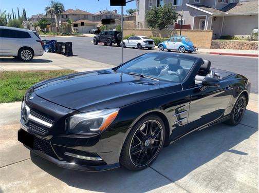 Black 2013 Mercedes-Benz SL-Class SL 550