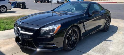 Black 2013 Mercedes-Benz SL-Class SL 550