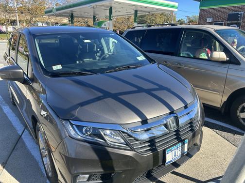 Brown 2020 Honda Odyssey EX-L w/Navigation/RES