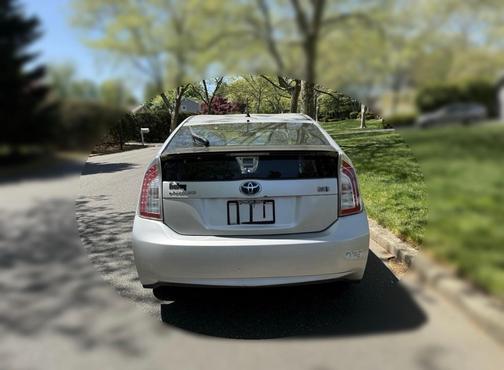 Silver 2012 Toyota Prius Five