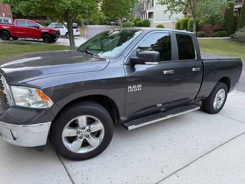 Gray 2018 RAM 1500 Big Horn