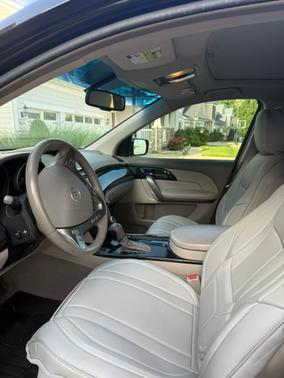 Black 2009 Acura MDX Technology