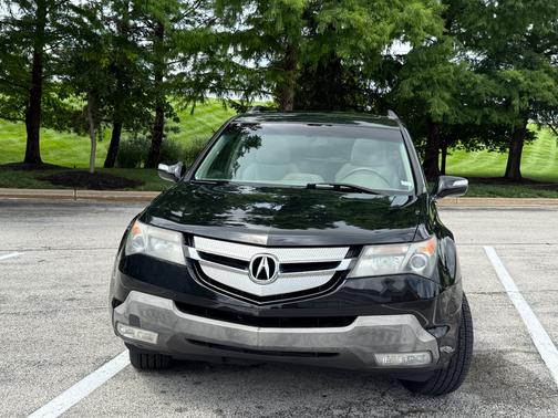 Black 2009 Acura MDX Technology