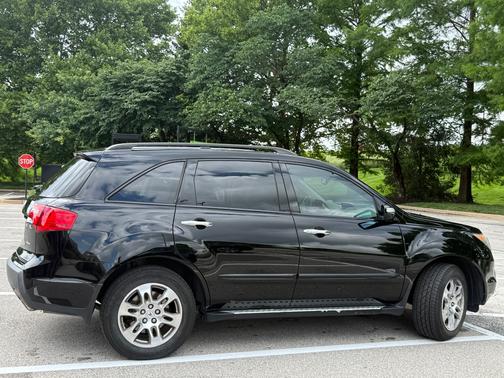 Black 2009 Acura MDX Technology