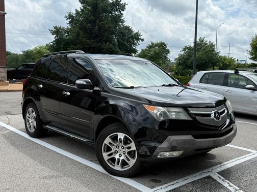 Black 2009 Acura MDX Technology