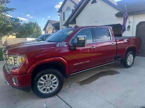 Red 2023 GMC Sierra 3500 Denali