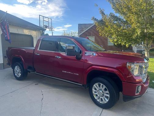 Red 2023 GMC Sierra 3500 Denali
