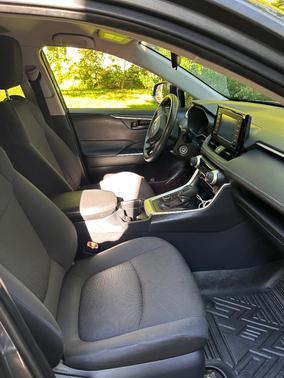 Black 2019 Toyota RAV4 Hybrid LE