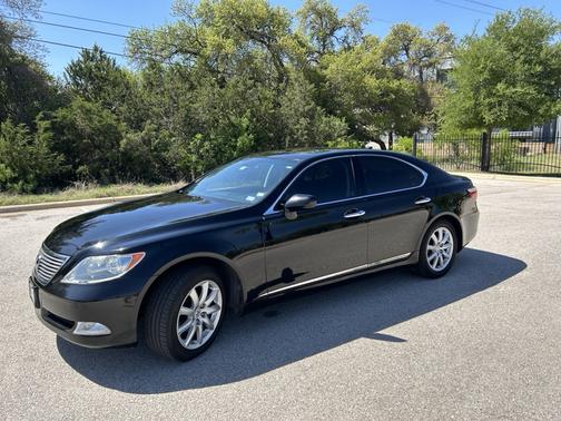 Black 2009 Lexus LS 460 Base