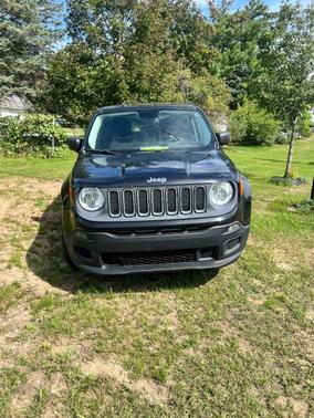 Black 2015 Jeep Renegade Sport