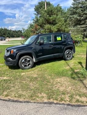 Black 2015 Jeep Renegade Sport