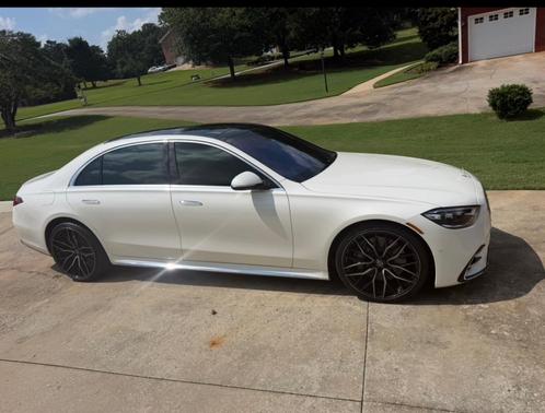 White 2022 Mercedes-Benz S-Class S 580 4MATIC