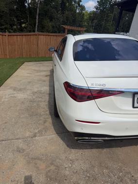 White 2022 Mercedes-Benz S-Class S 580 4MATIC