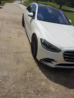 White 2022 Mercedes-Benz S-Class S 580 4MATIC
