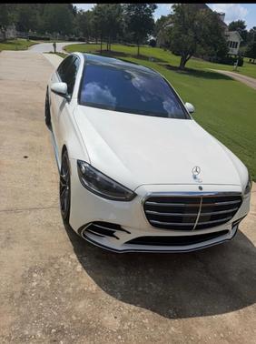 White 2022 Mercedes-Benz S-Class S 580 4MATIC