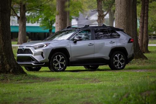 Silver 2021 Toyota RAV4 Prime XSE