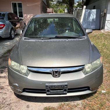 Gray 2007 Honda Civic LX