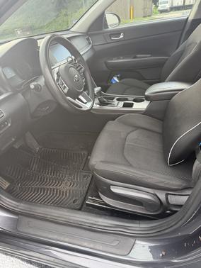 Black 2019 Kia Optima LX