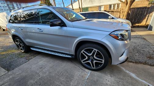 Silver 2018 Mercedes-Benz GLS 550 4MATIC