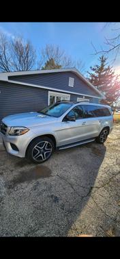 Silver 2018 Mercedes-Benz GLS 550 4MATIC