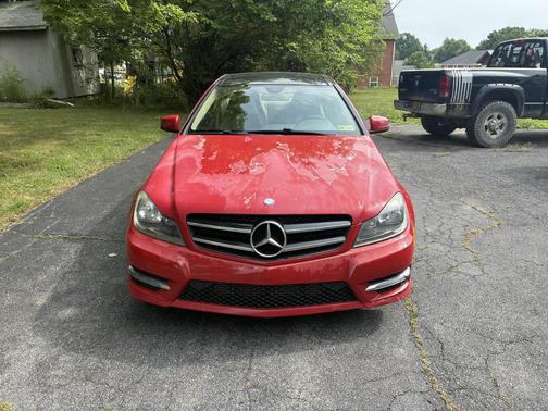 Red 2015 Mercedes-Benz C-Class C 250