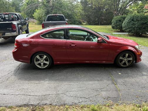 Red 2015 Mercedes-Benz C-Class C 250