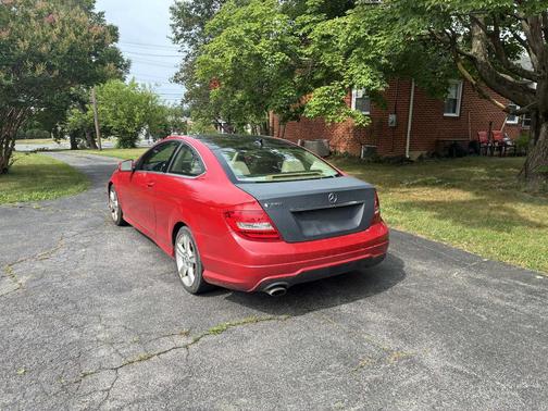 Red 2015 Mercedes-Benz C-Class C 250