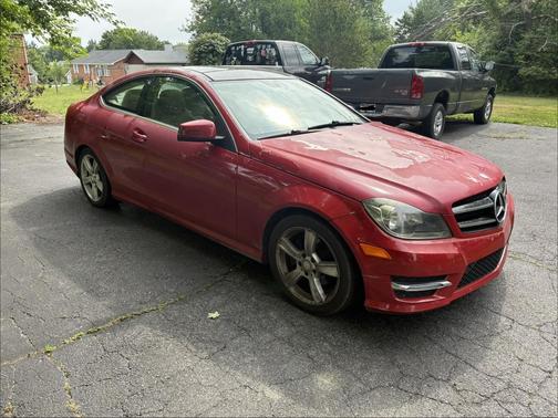 Red 2015 Mercedes-Benz C-Class C 250