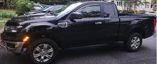 Black 2019 Ford Ranger XLT