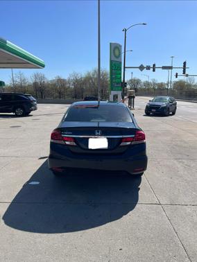 Black 2013 Honda Civic LX