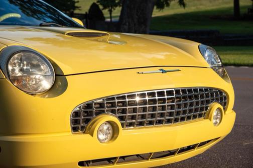 Yellow 2002 Ford Thunderbird Deluxe