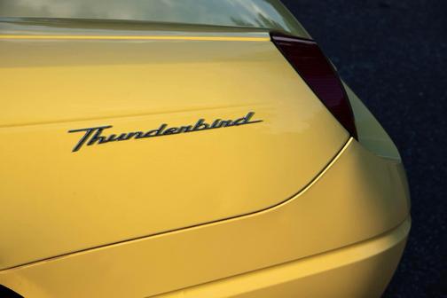 Yellow 2002 Ford Thunderbird Deluxe