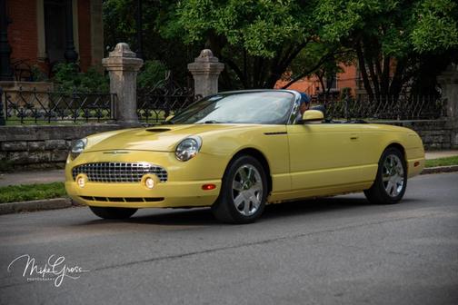 Yellow 2002 Ford Thunderbird Deluxe