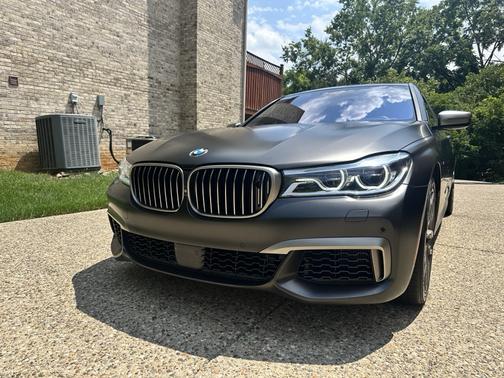 Brown 2017 BMW M760 i xDrive