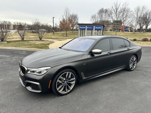 Brown 2017 BMW M760 i xDrive