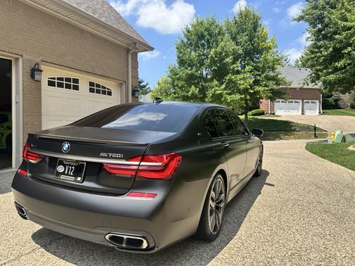 Brown 2017 BMW M760 i xDrive